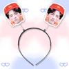 Puyixing Tiara de Mola Tridimensional Grampo de Cabelo Suporte Periférico de Concerto Fotos