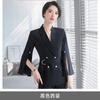 2024 Primavera e Verão Fino Terno Pequeno Terno Profissional Personalidade Moda Temperamento Slim-fit Mulheres Lace-up Terno YLS851