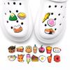 Lindo Dibujo Animado Serie Comida Zapatos Cueva Zapatos Flor Hebilla Decorativa Desmontable Accesorios Zapatos de Jardín Venta al Mayoreo Amazon