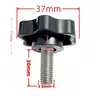 Parafuso com Cabo Hexagonal Flor de Ameixa Parafuso com Cabeça Plástica Parafuso de Mão Manípulo de Ajuste Estrela M4M6-M12
