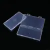 Caixa Plástica Retangular Transparente com Dupla Fecho Caixa de Amostras Caixa para Embalagem de Peças Sobressalentes Caixa de Armazenamento para Equipamentos de Pesca Caixa de Armazenamento para Ferramentas