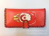 Nueva cartera de impresión hecha a mano escénica para estudiante mujer graffiti retro estilo étnico PU