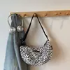 Bolso de Hombro Nuevo Estilo Perezoso Retro para Mujer, Bolso Croissant de Gamuza de Gran Capacidad, Bolso Tote Cruzado de un Solo Hombro para Mujer