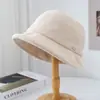Chapéu de Pescador Simples e Elegante de Estilo Japonês, Versátil e Único, Chapéu Bucket Artístico e Feminino, Chapéu Feminino de Algodão e Linho de Luxo Leve de Alta Qualidade