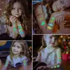 Transfronterizo 2023 Nuevo Dibujo Animado Luminoso Espacial Pegatina de Tatuaje Impermeable Duradera Actividad de Fiesta Infantil Pegatina Temporal para la Cara
