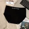 Ropa interior de algodón puro para mujer de cintura media, antibacteriana de seda, cómoda y transpirable, calzones deportivos para niñas y estudiantes, no ajusta ni pellizca