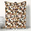 Manta de Franela para Dormir con Patrón de Camuflaje para Aficionados Militares Transfronterizos Gastos de Fábrica Procesamiento y Personalización de Diversas Mantas de Franela Estampadas