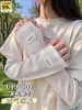 Nuevas Mangas de Seda Helada con Lunares para Mujer, Protección Solar de Verano para Brazos, Protección UV, Protector Solar Holgado, Mangas de Hielo Transpirables
