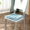 Almofada Quadrada de Alça Grossa para Cadeira de Escritório/Jantar Almofada de Assento para Estudante Tecido Antiderrapante Almofada de Cadeira em Várias Cores