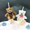 Bell Bright Desenho Animado Fofo Urso Marrom Velas de Aniversário Decoração de Bolo Infantil Velas de Confeitaria Personalizado Atacado