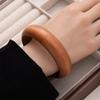 Nuevo Estilo Chino Retro Estilo Étnico Madera Artístico Pulsera de la Paz Sentido Avanzado Simple Nicho Pulsera de Madera Maciza Pulsera