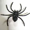 Aranha de Plástico Simulação Halloween Transfronteiriça Festa Bar Casa Assombrada Teia de Aranha Decoração Aranha de Plástico