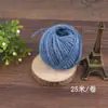 Cuerda de Cáñamo de Color de 2 mm para Etiquetar Cuerda para Fotos Hecha a Mano Decoración de Pared para Entorno Fotográfico Uso DIY Decoración Hecha a Mano Cuerda de Cáñamo Tejida