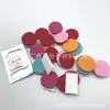Pieza de aromaterapia ventilador de cuello colgante aromaterapia con aceite esencial algodón pieza de algodón suelta fragante pieza volátil estampado de forma especial fieltro absorbente