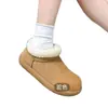 2026 Botas de Nieve Nuevas para Mujer Botines de Invierno de Moda Elegantes Versátiles Suela Gruesa Terciopelo Añadido del Noreste Calientes Acolchados Zapatos de Algodón