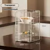 Cubierta de alimentos transparente multicapa para uso doméstico, a prueba de polvo y conservadora de alimentos, apilable para almacenamiento en la cocina y la mesa del comedor