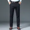 Ropa para Hombre Fengshe / Nuevo Estilo Otoño/Invierno 2026 Pantalones Gruesos de Pana para Negocios Casuales Pierna Recta Pequeña Resistentes a las Arrugas Pantalones de Traje Pantalones Largos