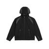 Oferta especial: Chaqueta de senderismo para exteriores estilo montaña patchwork resistente al agua, abrigo casual deportivo ligero con capucha