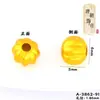 Accesorios de bricolaje de oro antiguo, cuentas enrolladas, cuentas sueltas, espaciador, oro roto, redondo, estrella de cinco puntas, luna, corazón de melocotón, cuentas de oro