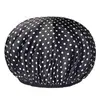 Gorro de ducha impermeable para mujer, elegante y atractivo, adecuado para usar en la ducha y la cocina, a prueba de aceite, de doble capa, engrosado, para uso doméstico