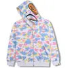 Sudaderas con capucha para hombre y mujer de cabeza de tiburón de venta caliente transfronteriza europea y americana, sudadera con capucha y cremallera de impresión digital 3D, tendencia de moda, traje de tiburón