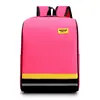 Em estoque venda direta mochila estudantil com LOGO estampado tutorial de treinamento aula bolsa infantil jardim de infância bolsa de grande capacidade
