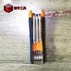 Suministro Directo de Fábrica Plegable 8 Piezas Acero Aleado Llave Hexagonal Interior Tipo Arroz Cromada
