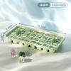 Cubo de gelo cubo de gelo molde grande cubo de gelo multi-grade com tampa doméstica preguiçosa de um botão de gelo pressionando gelo fazendo caixa de armazenamento de gelo