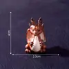 Exportação Transfronteiriça Micro Paisagem Criativa Brilhante Cristal Dragão Cuspidor de Fogo Boneca DIY Decoração Acessórios Mini Enfeites