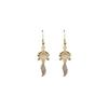 Pendientes de plata S925 con forma de ojo coreano, con incrustaciones de diamantes, diseño de zorro y gato, muy populares en línea, al por mayor para mujer.