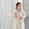 Ropa para Niños Zhe Li Chaqueta con Capucha para Niñas Abrigo de Invierno de Piel de Visón Conjunto Lindo Cárdigan Infantil Ropa para Bebé Niña de Primera Calidad