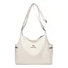 Bolso de Hombro Simple con Textura de Grano de Moda Gran Capacidad Retro Superficie Suave Bolso para Madres de Mediana Edad Versátil Casual Cruzado Bolso para Mujer