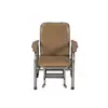 Silla Acompañante para Descanso de Almuerzo, Cama Plegable de Almacenamiento Médica para Descanso, Silla Plegable de Acero Inoxidable, Portátil para Uso en Casa