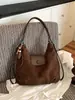 Bolsa de ombro versátil com estampa de leopardo retrô para o dia a dia, um acessório estiloso e prático para mulheres, com um toque de luxo.