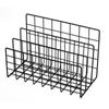 Estilo Nórdico Metal de Ferro Estante de Três Prateleiras Armazenamento de Mesa para Escritório em Casa Rack de Armazenamento Simples de Ferro