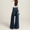 Jeans flare jovem cor laranja # Retro lavado, corte solto, cintura alta, emagrecimento, valoriza a silhueta, com caimento fluido, moderno e versátil, calça comprida