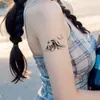 Pegatinas de Tatuaje Herbales Luna Fengyun Impermeables y a Prueba de Sudor de Larga Duración Semi-Permanentes Tatuajes Artificiales Antiguos para Hombres y Mujeres en Brazos y Piernas