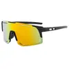 Gafas de Ciclismo Nuevas Transfronterizas Europeas y Americanas Gafas Deportivas Coloridas Gafas para Exteriores Gafas de Sol a Prueba de Viento para Hombres y Mujeres