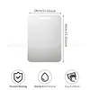 Tabla de cortar para exteriores al por mayor, tabla de cortar de acero inoxidable gruesa para acampar, panel para amasar de doble cara a prueba de moho para el hogar