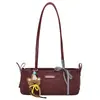 Bolso de axila de moda y elegante para mujer 2026 versión coreana ins bolsa simple tipo almohada bolso de mano de un solo hombro de alto valor bolso cuadrado pequeño