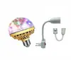 Bombilla LED de bola mágica de colores E27 luz de bola mágica dorada KTV bar lámpara de escenario luz giratoria luz láser parpadeante
