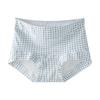 Cuecas Boxer com Estampa Floral Personalizadas do Fabricante para Mulheres, Forro Antibacteriano 7A de Algodão Puro, Calcinhas Florais de Cintura Alta Anti-Exposição para Mulheres