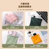 Bolsa Cosmética Impermeable de Viaje con Fragmentos, Estuche Portátil para Guardar Labiales, Bolsa de Almacenamiento Pequeña para Llevar en tu Bolso, Monedero, Estilo Ins