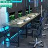 Hotel de esports mesa de juego mesa de esports habitación de invitados estación de trabajo para streamer de juegos escritorio de computadora de escritorio de cibercafé de alta gama
