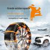 Direto da fábrica carro antiderrapante amarração de emergência corrente de neve de plástico pneu cinta lama de neve para evitar derrapagem