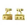 Terminales de Batería para Mayoristas con 4 Agujeros, Terminales Chapados en Oro, Accesorios para el Sistema de Encendido de Potencia, Terminales de Cableado, Disponibles en Stock