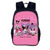 Mochila Escolar para Estudiantes kuroml Transfronteriza kuroml Mochila Escolar para Estudiantes de Dibujos Animados Lindos Mochila de 16 pulgadas Soporte para Cabello