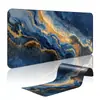 Mouse Pad Grande Série Mancha de Tinta Nórdica, Tapete para Mesa de Escritório e Gamer que Melhora a Atmosfera, Tapete Espesso Antiderrapante para Teclado de Computador