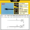 Abraçadeiras de Cabo para Carro Material Nylon Pa66 Várias Especificações Abraçadeiras de Cabo Tipo Cabeça de Avião Abraçadeiras de Cabo para Chicote Abraçadeiras de Cabo Autotravantes com Dente Reversível