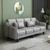 Sofá de sala para apartamentos pequenos, tecido tecnológico lavável, sofá-cama simples e moderno, dobrável, tecido resistente a arranhões de gato